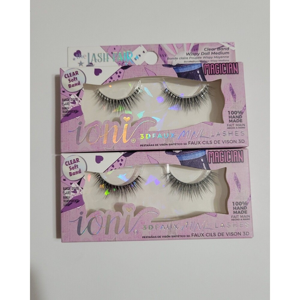 Ioni The Lash Fair Magician Wispy Doll Medium Eyelash Bundle